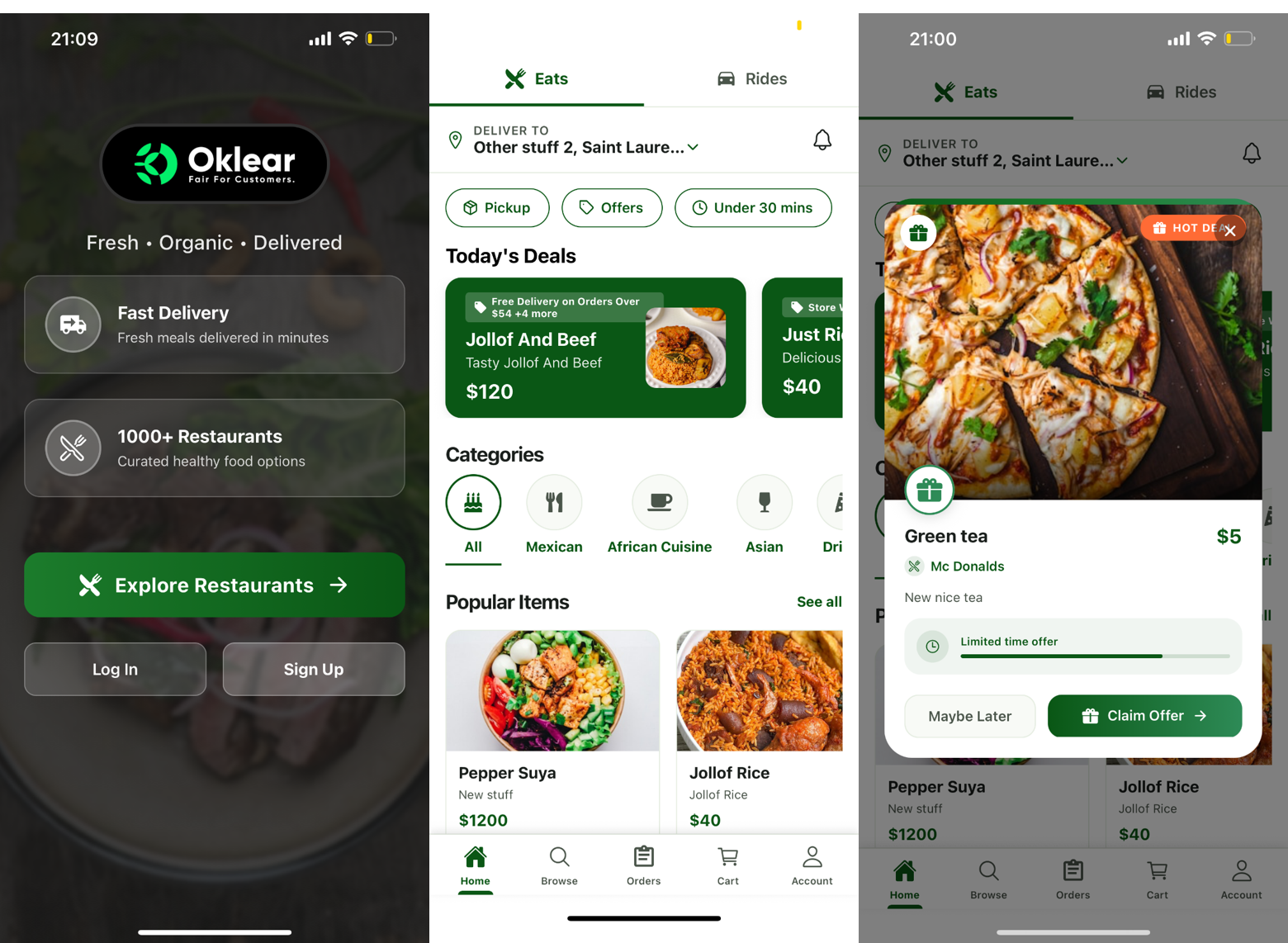 OKlear app